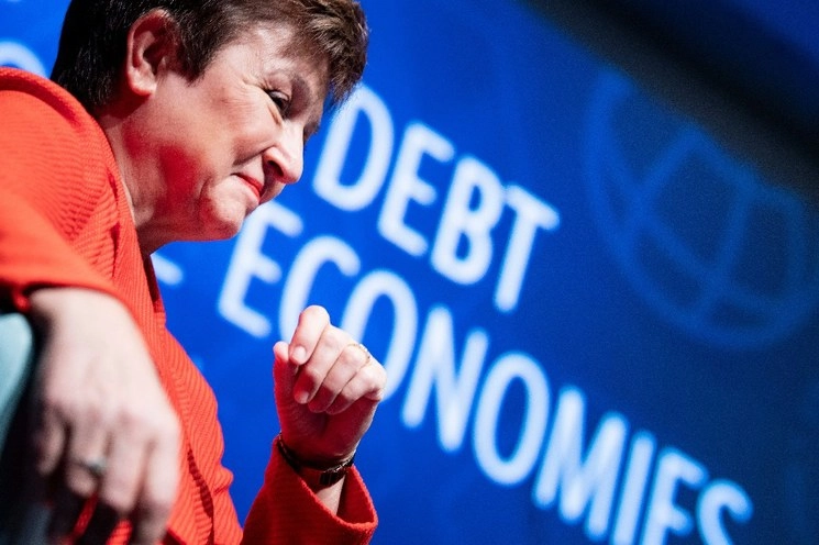 "La proyectada recuperación (...) es frágil", señaló Georgieva durante la reunión del G20 en la capital saudita, Foto Afp
