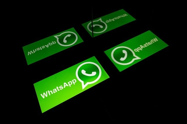 Logotipo de la compañía WhatsApp en imagen de archivo. Foto Afp