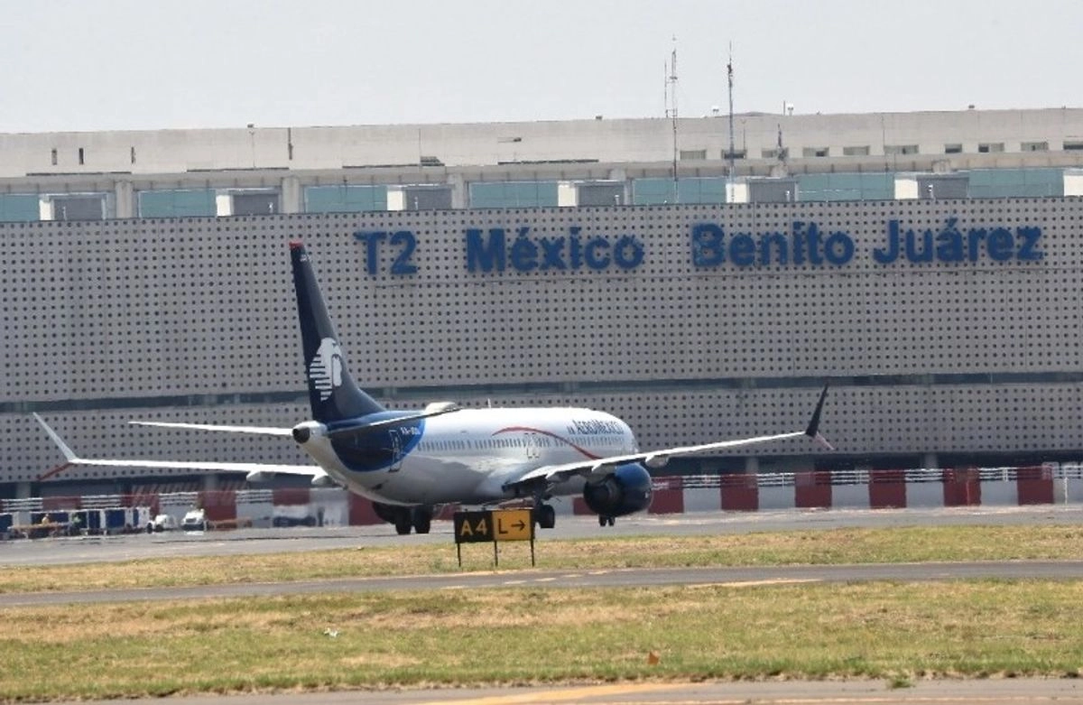 La terminal 2 del Aeropuerto Internacional de México.