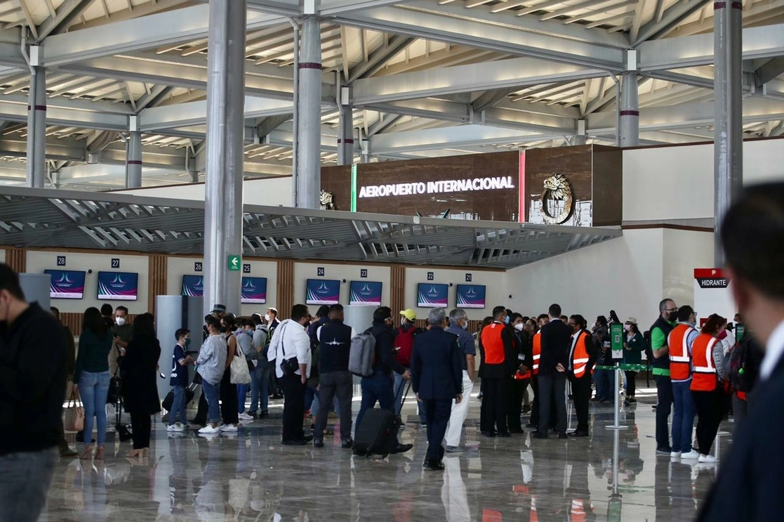 Instalaciones del Aeropuerto Internacional Felipe Ángeles, en Zumpango, estado de México. Foto Luis Castillo / Archivo 