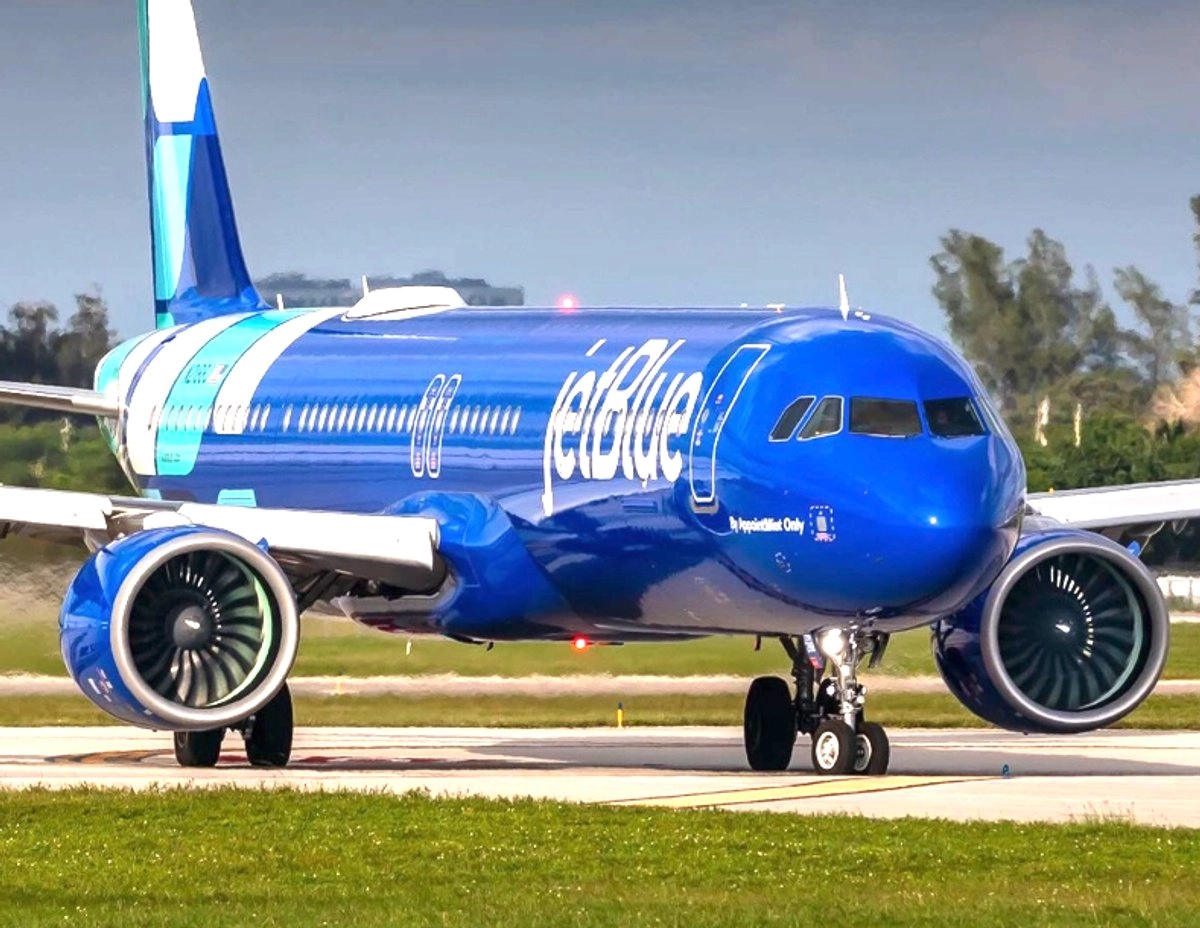 Aeronave de JetBlue en imagen de archivo. 