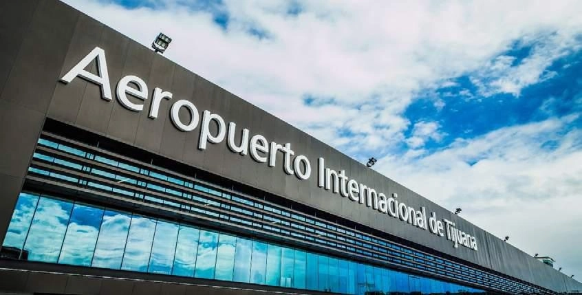 Aeropuerto de Tijuana, en el estado de Baja California. Foto Tomada de X @AeropuertoTIJ