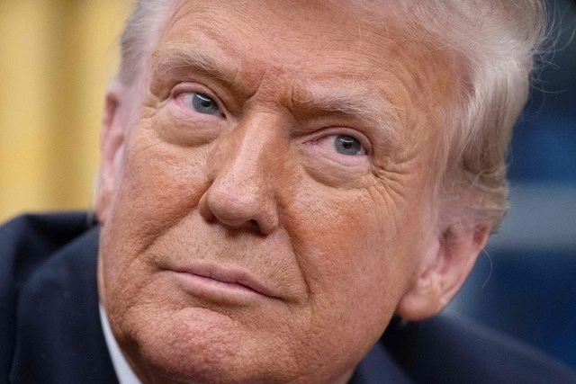 El presidente de EU, Donald Trump. Foto Afp