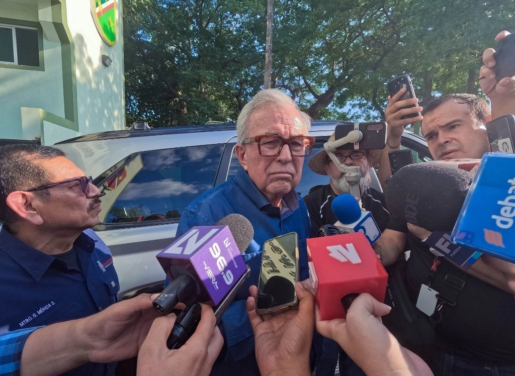 El morenista indicó que él no participó en el asesinato de Cuén Ojeda, que las diferencias políticas las resuelve en la vía legal. Foto Cuartoscuro