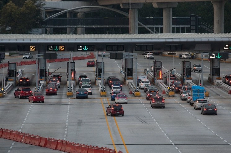 Regreso de vacacionistas en la autopista México-Cuernavaca. Foto Cristina Rodríguez/Archivo
