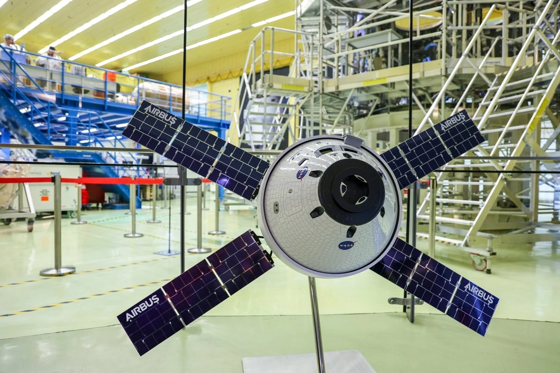 La ESA, NASA y el gigante aeroespacial Airbus trabajan en conjunto para llevar una misión tripulada a la Luna. Foto Afp