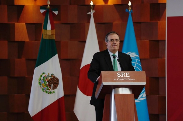 El canciller mexicano Marcelo Ebrard.  Foto: Cristina Rodríguez