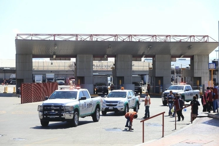 Administración General de Aduanas en el Aeropuerto Internacional de la Ciudad de México, en imagen de archivo. Foto Luis Castillo