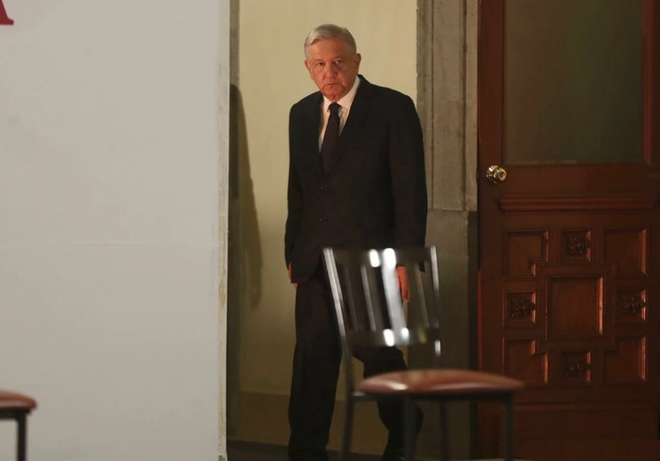 Al subrayar que fue a Washington a representar al pueblo con “decoro y dignidad”, el presidente Andrés Manuel López Obrador agradeció a todos los sectores su apoyo. Foto José Antonio López