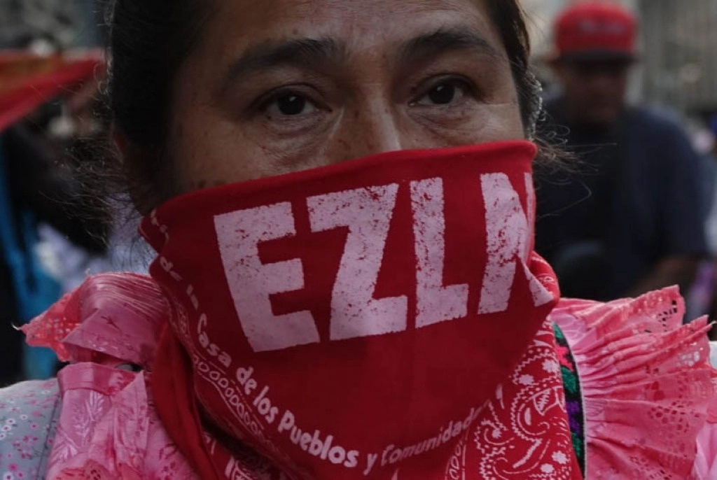 Violencia que combina criminalidad e intereses capitalistas afecta de forma continua el autogobierno zapatista, informaron más de 70 organizaciones de Europa Zapatista. Foto Cuartoscuro / Archivo