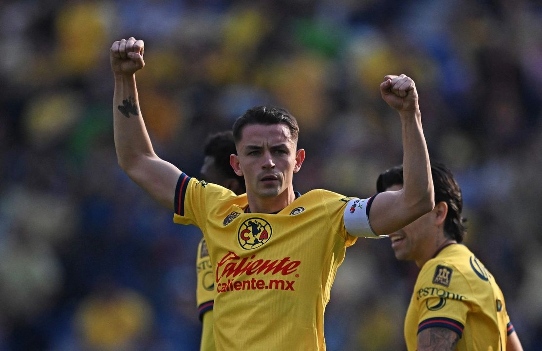 Álvaro Fidalgo contribuyó ayer con dos tantos para los americanistas. Foto 