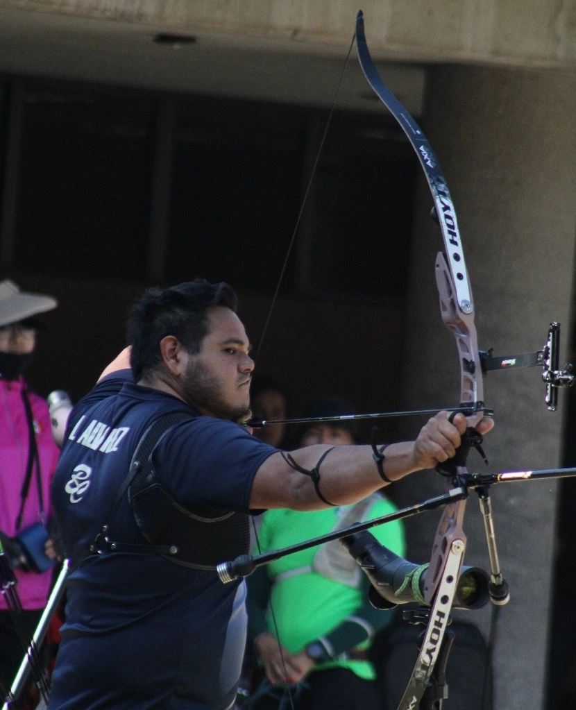 Luis "Abuelo" Álvarez, arquero mexicano y medallista olímpico. Foto Joshua Reyes Sámano