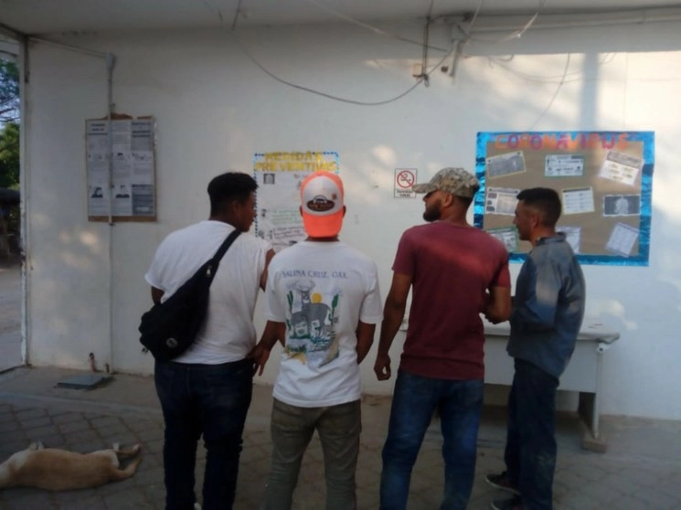 El refugio para migrantes “Hermanos en el camino” recibirá el lunes los resultados de un posible brote de Covid-19. Foto cortesía del refugio