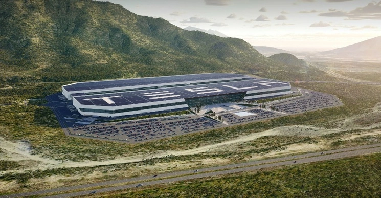 La firma estadunidense Tesla, de Elon Musk, instalará una fábrica de autos eléctricos en Monterrey, con una inversión de unos cinco mil millones de dólares. Foto tomada de Internet 