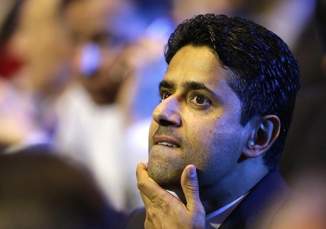 El qatarí Nasser al-Khelaifi, presidente del Paris St Germain. Foto Ap / Archivo