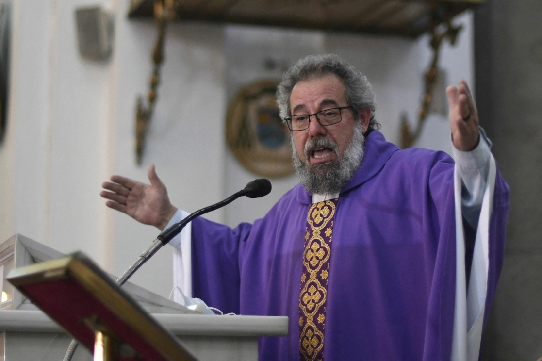 Mauro Verzeletti, director de la Casa Migrante de Guatemala. Foto Afp