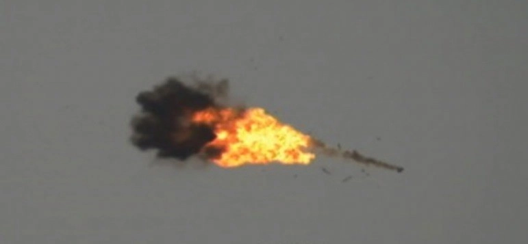 Derribo de un dron iraní en Siria . Foto Europa Press/ archivo