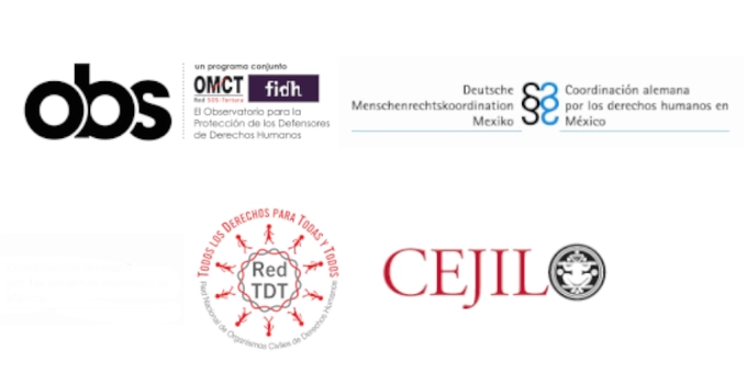 Organizaciones firmantes del pronunciamiento a las autoridades federales a actuar sobre estos casos. Imagen tomada del Twitter de @RedTDT
