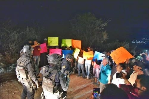 Cortez Barrera indicó que elementos de la Guardia Nacional y Policías de la Guardia Estatal recorren las calles de Los Guerra para dar seguridad y confianza a los habitantes. Foto Sergio Ocampo Arista / archivo