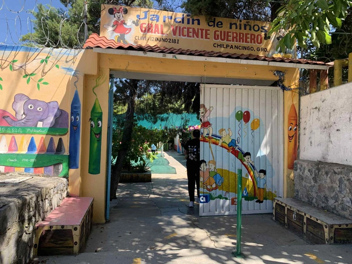 Instalaciones del jardín de niños Vicente Guerrero en imagen de archivo. Foto 
