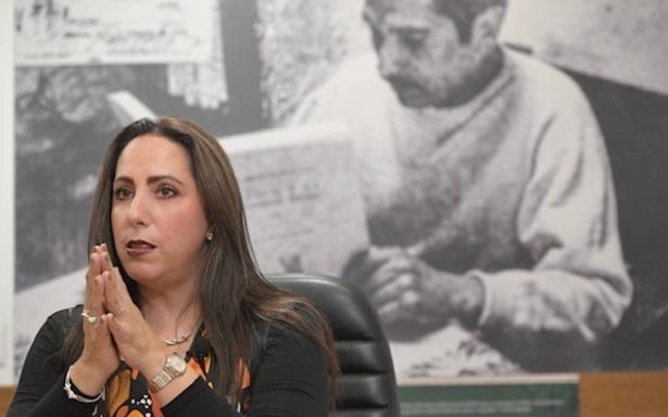 Norma Gabriela López Castañeda, directora de Incorporación y Recaudación del IMSS. Imagen difundida por la Institución