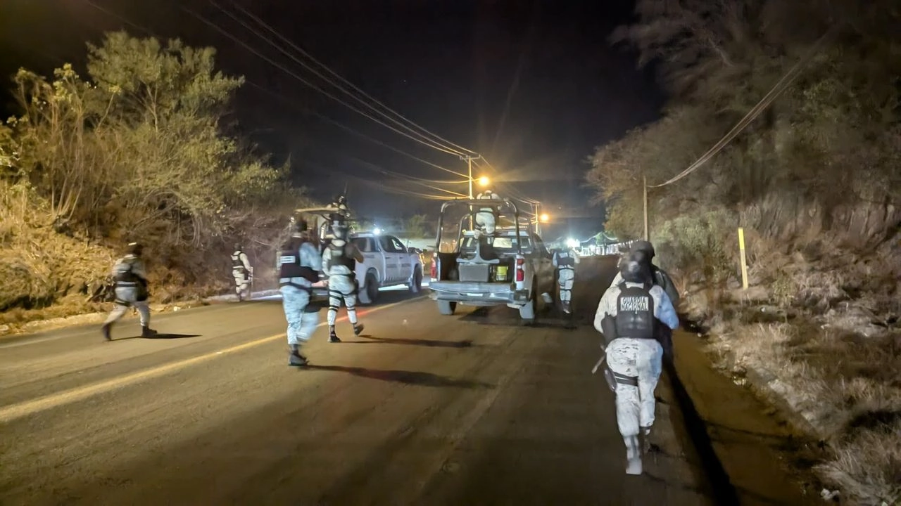 La localidad del Kilómetro 30 fue asegurada y permanece bajo resguardo de las fuerzas de seguridad. 