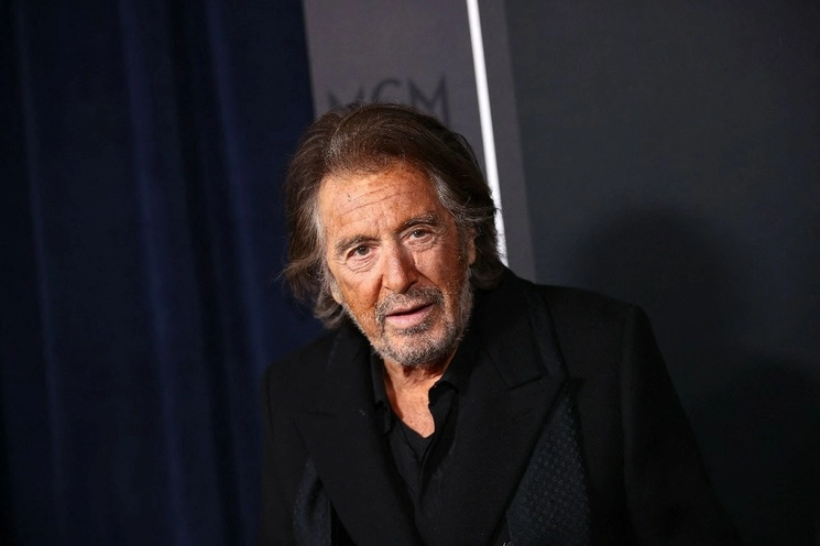 Al Pacino, premiado con el Óscar a mejor actor por la cinta ‘Perfume de mujer’, espera su cuarto hijo con la productora Noor Alfallah. Foto Afp 