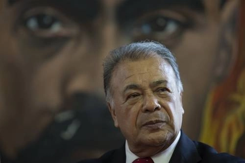 Alberto Anaya, dirigente del Partido del Trabajo en imagen de archivo. Foto Cristina Rodríguez
