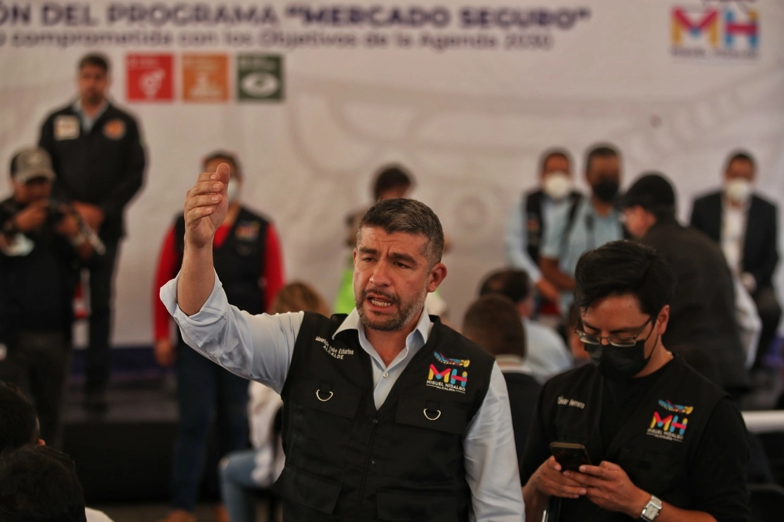 Mauricio Tabe, alcalde de Miguel Hidalgo. Foto Marco Peláez