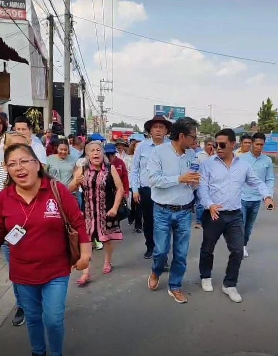 Alcalde de Teoloyucan logra primer acuerdo por agua. Foto 

