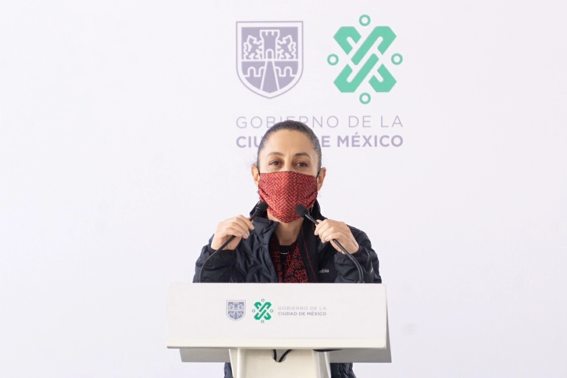 La jefa de Gobierno de la Ciudad de México, Claudia Sheinbaum, ayer. Foto Pablo Ramos 