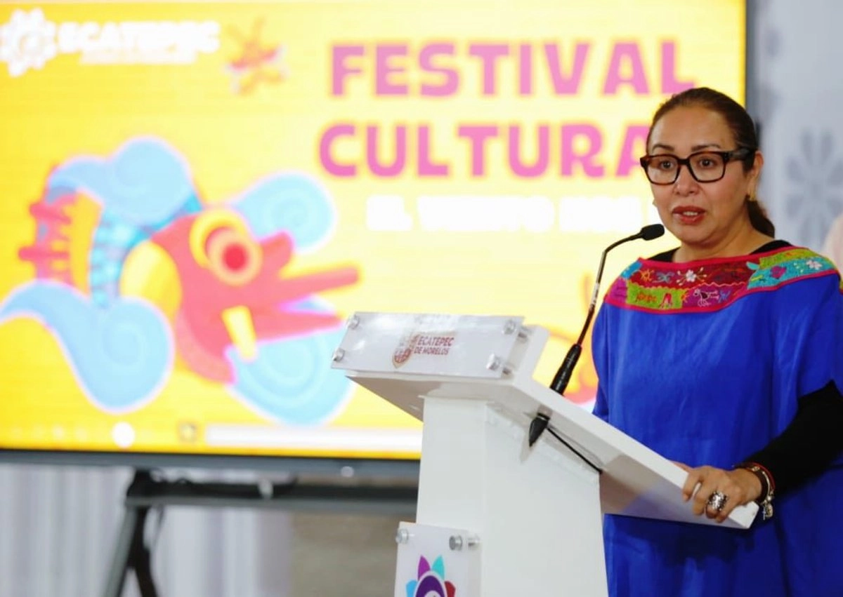 Azucena Cisneros Coss, presidenta municipal de Ecatepec, rechazó que el 'Operativo Caudal' contra el huachicol de agua haya derivado en una crisis de desabato. Foto 