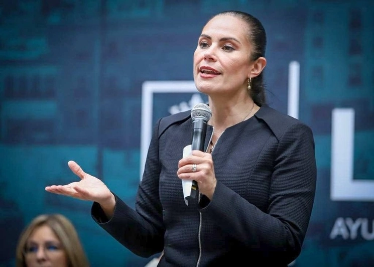 Alejandra Gutiérrez Campos, alcaldesa de León y aspirante la candidatura del PAN al gobierno de Guanajuato. Foto tomada de Twitter @AleGutierrez_mx / Archivo