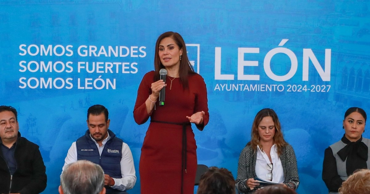 La alcaldesa de León, Alejandra Gutiérrez Campos. Foto 
