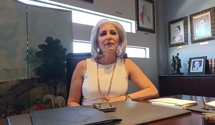 Bárbara Botella, presidente municipal de León, Guanajuato se destapó para buscar el gobierno estatal. Foto 'La Jornada'