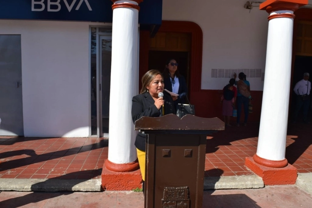 Josefa María Sánchez Pérez, la alcaldesa de Teopisca, Chiapas. Foto tomada de facebook.com/AyuntamientoTeopisca / Archivo
