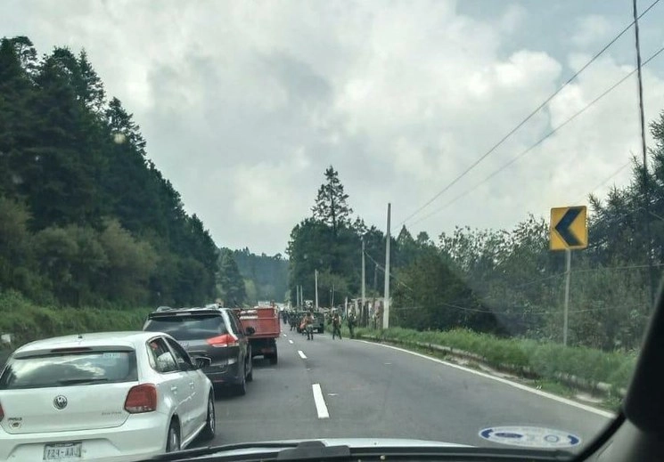 Imagen del operativo. Foto cortesía alcaldía Cuajimalpa
