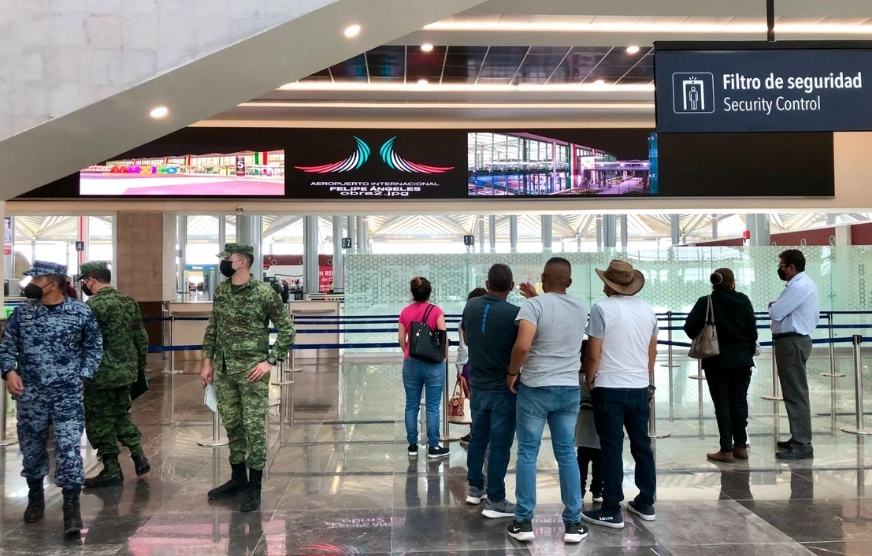 El Aeropuerto Internacional Felipe Ángeles. Foto Luis Castillo / Archivo
