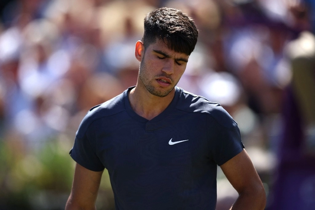 “Sé que no jugué bien, que no me moví bien”, reconoció, asimismo, el reciente campeón del Abierto de Francia. Foto Afp