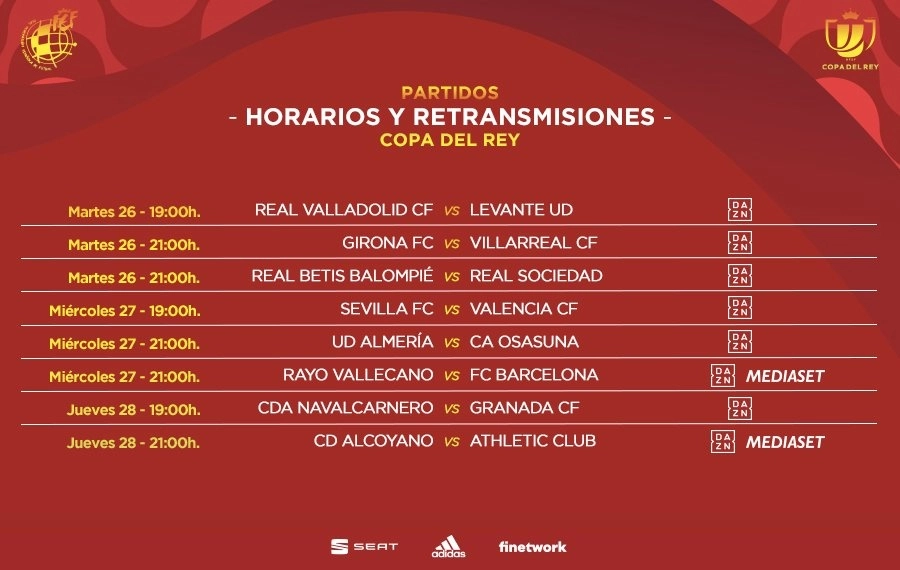 El Alcoyano se medirá con el Athletic de Bilbao en los octavos de final de la Copa del Rey tras eliminar al Real Madrid. Imagen tomada del Twitter de @rfef