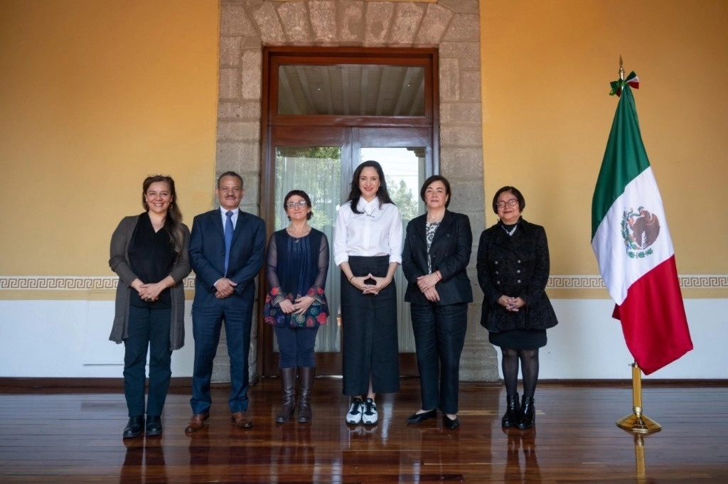 La secretaria de Cultura formalizó los nombramientos de la nueva gestión del INBAL. Foto Cortesía SC