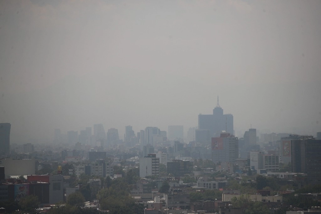 Contaminación en la Ciudad de México, en imagen de septiembre de 2023. Foto Alfredo Domínguez