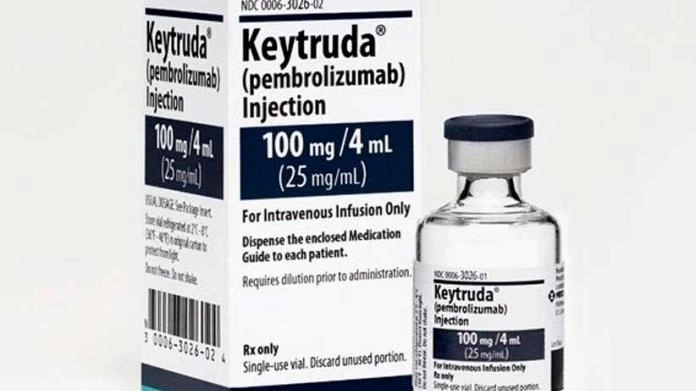 Medicamento Keytruda en imagen de archivo. Foto tomada de la página web www.medicinaysaludpublica.com