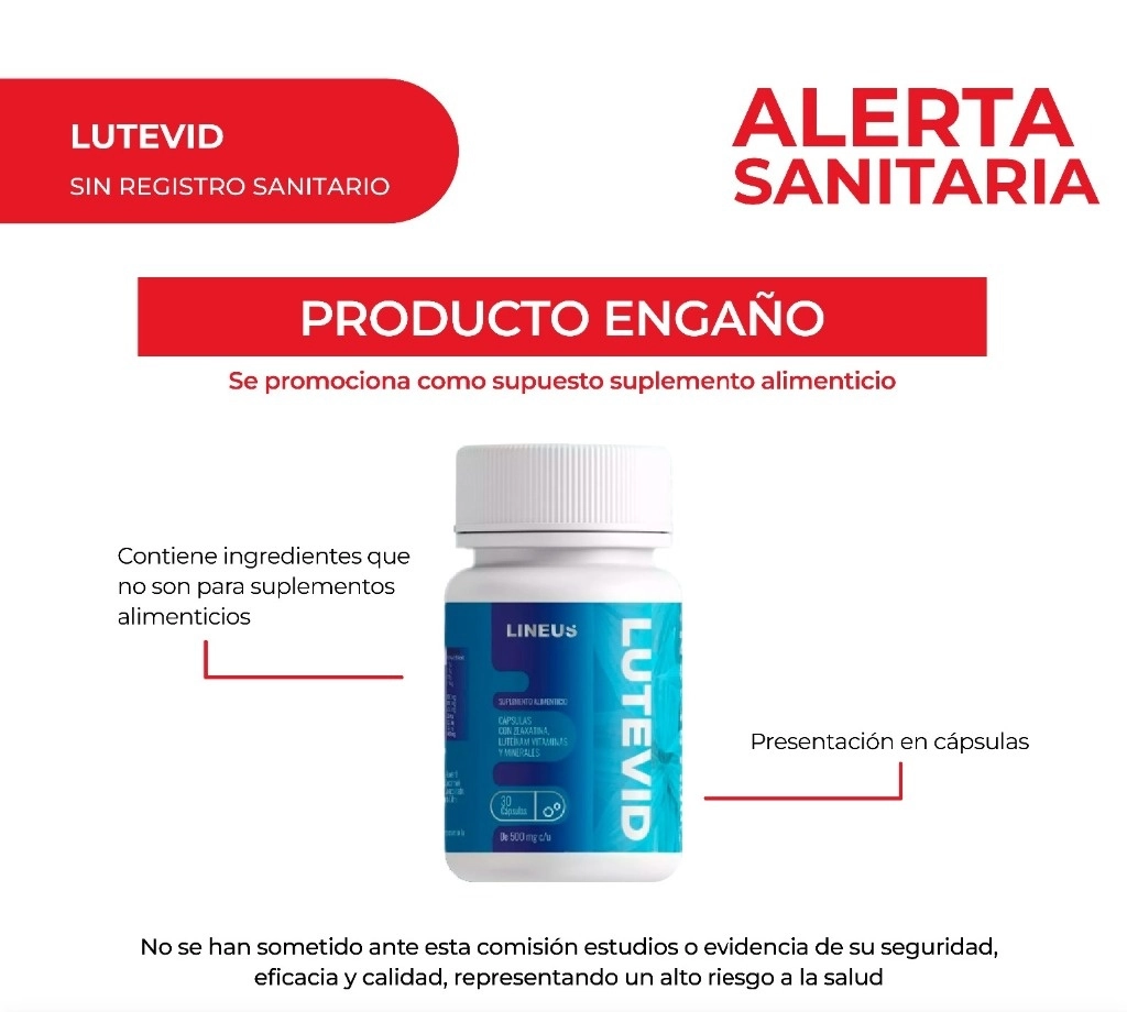 El producto representa un riesgo para la salud de los consumidores, pues se desconoce el origen de los ingredientes, sus condiciones sanitarias e interacción con medicamentos, se resaltó. Imagen difundida por Cofepris