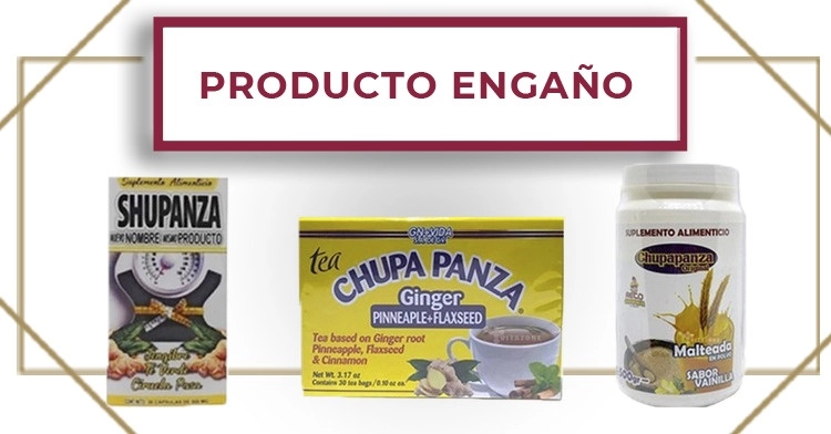 El producto "Chupapanza" contiene Bamitol, sustancia de uso veterinario. Foto Cofepris