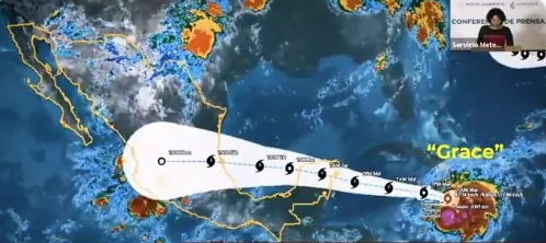Captura de pantalla de una imagen de Conagua. @conagua_mx
