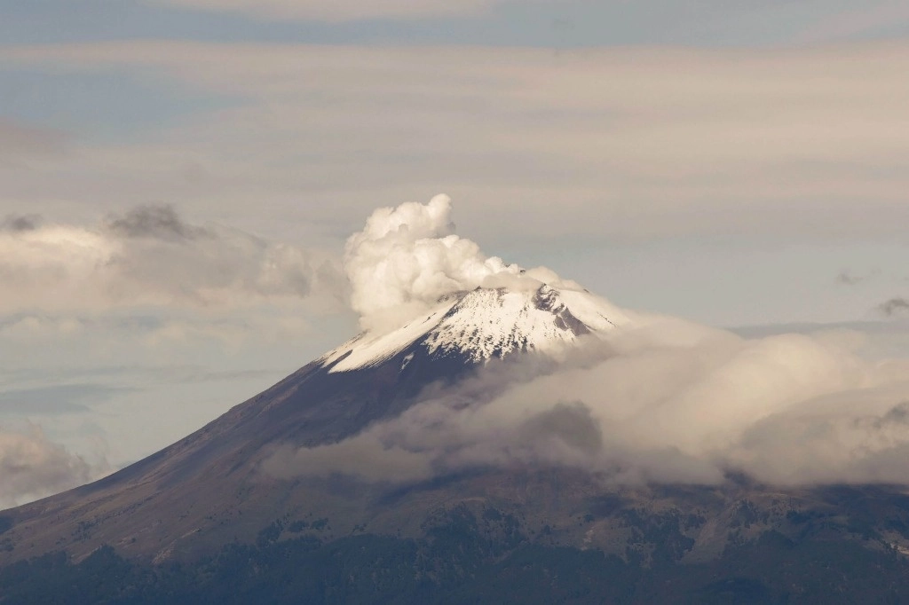 El Semáforo de Alerta Volcánica del Popocatépetl se encuentra en Amarillo Fase 2. Foto Cuartoscuro