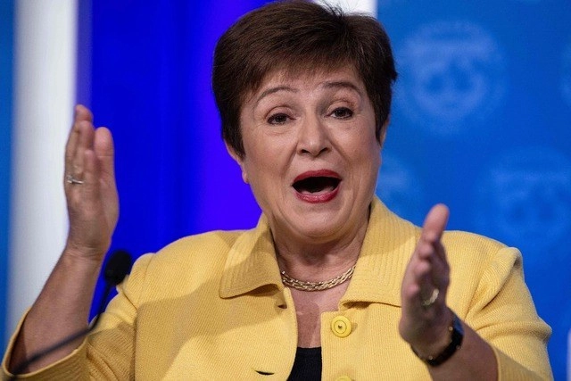 La directora gerente del FMI, Kristalina Georgieva, en imagen de archivo. Foto Afp