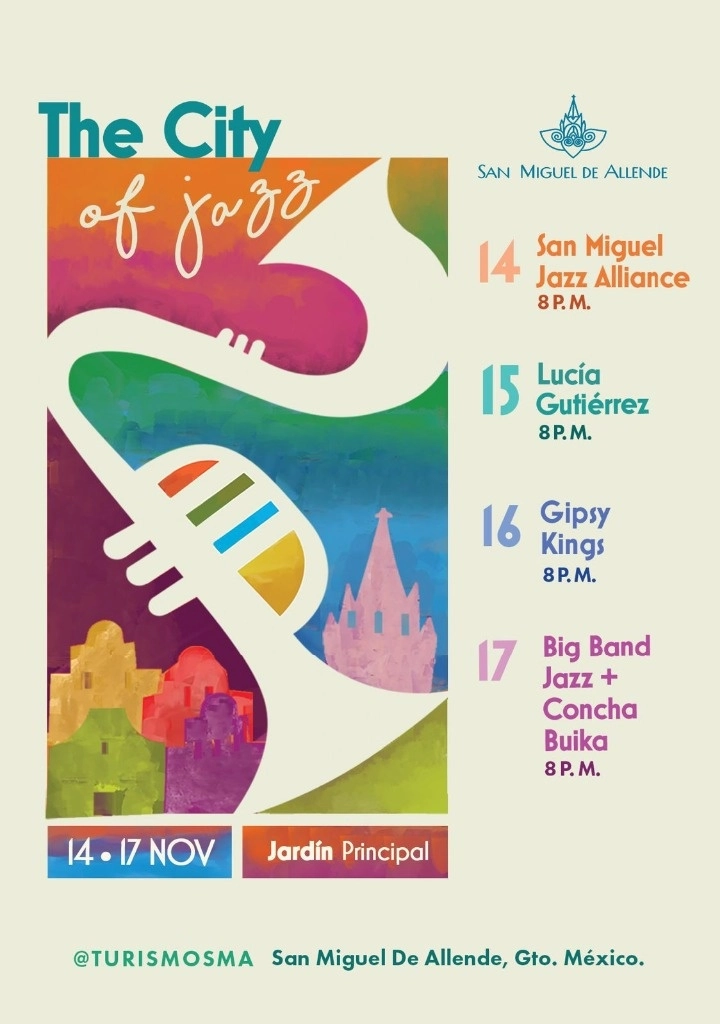 The City of Jazz reunirá a familias, parejas y turistas que se fusionarán con los acordes de ese género musical. Foto Especial