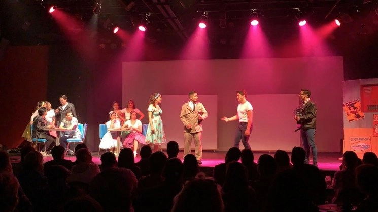 "All shook up", puesta en escena que se presentó en el Lunario del Auditorio Nacional. Foto Lunario